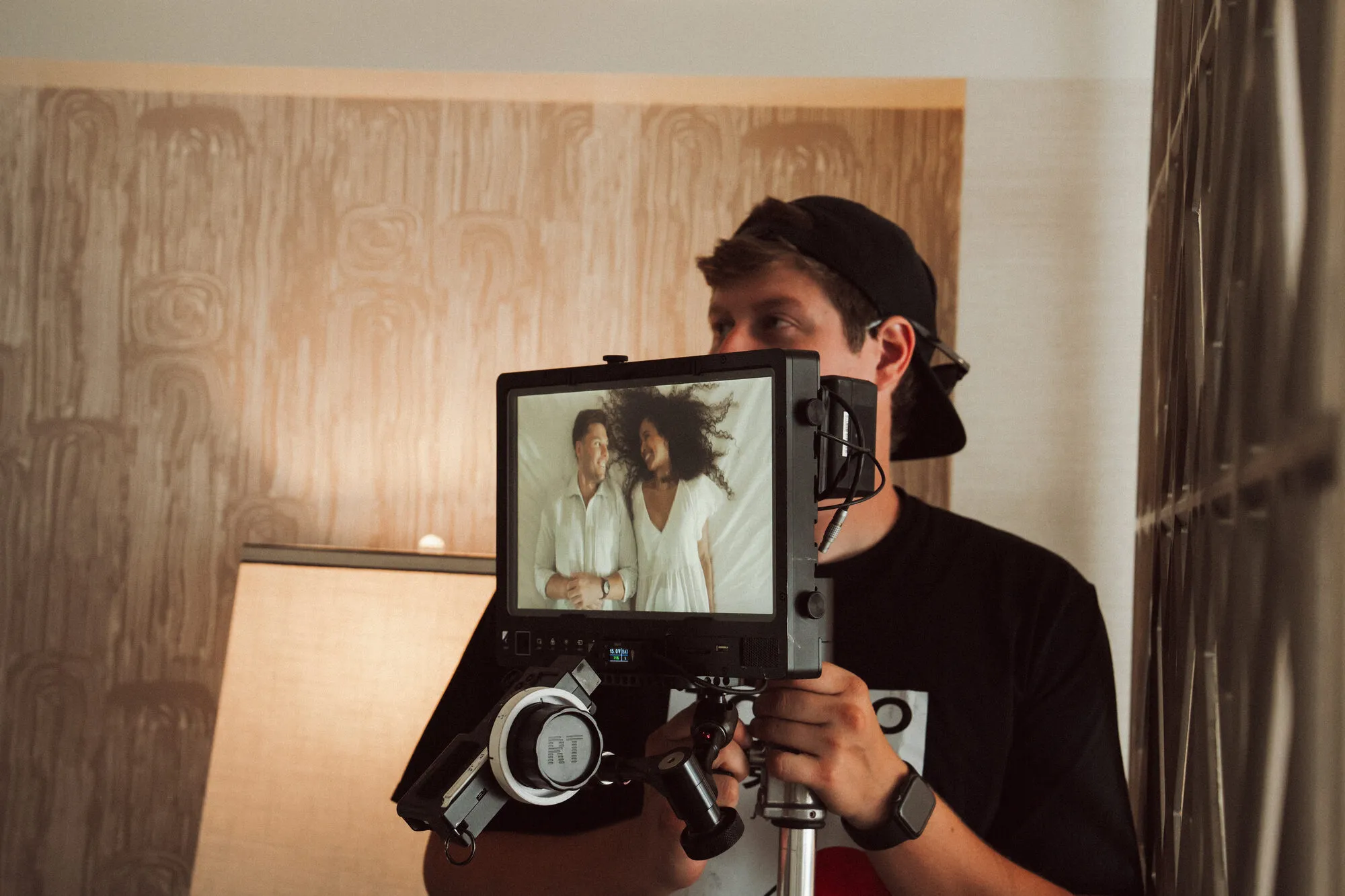 On set with DYLN Media