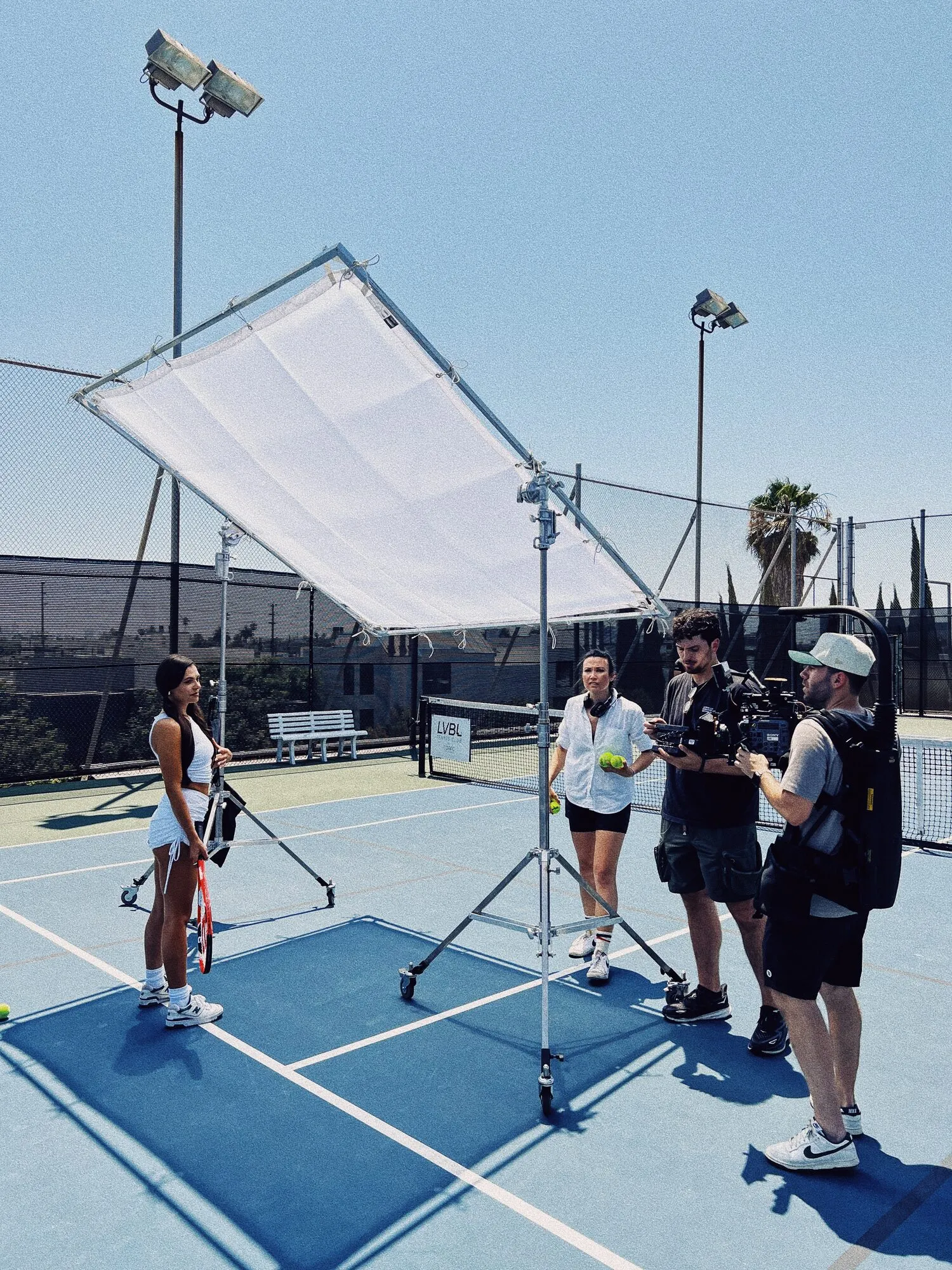 On set with DYLN Media