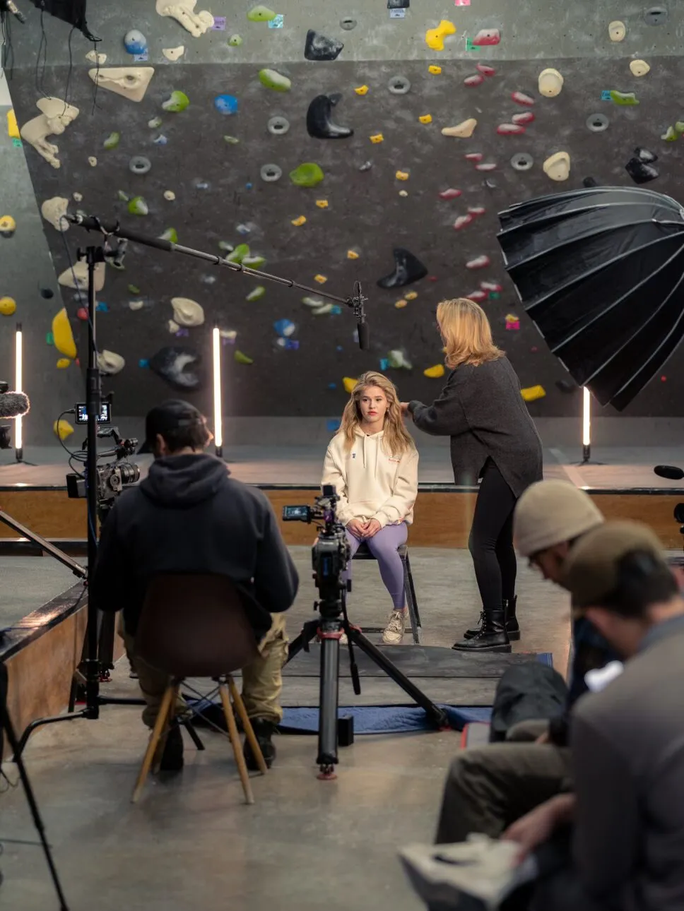 On set with DYLN Media
